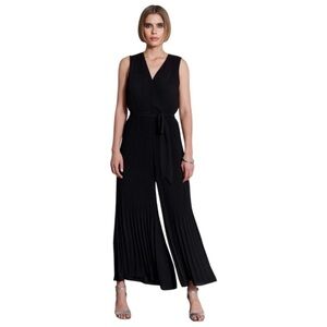NWT Elie Tahari Black Wide Leg Jumpsuit